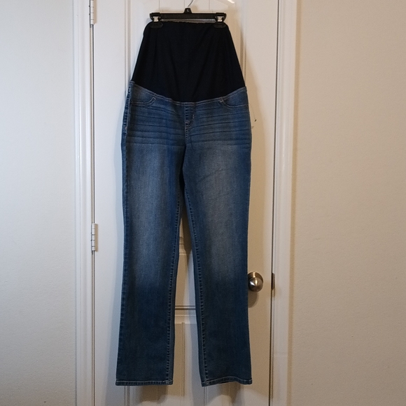 Isabel Maternity boot cut de nim jeans. Size 10 - Picture 1 of 1